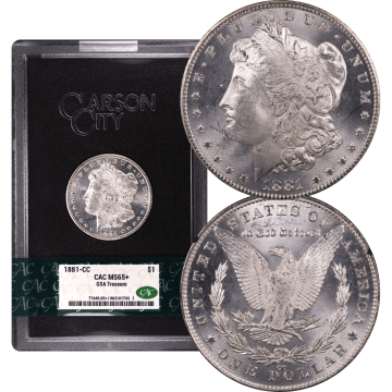1881-CC Morgan Dollar ($1) GSA Composite Image