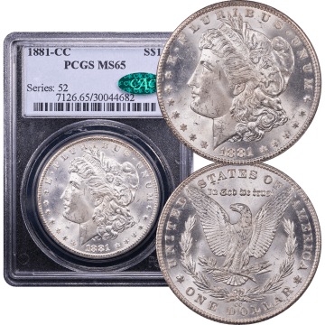 1881-CC Morgan Dollar ($1) Composite Image