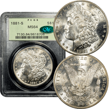 1881-S Morgan Dollar ($1) OGH Composite Image