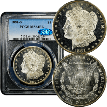 1881-S Morgan Dollar ($1) Composite Image