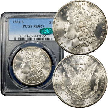 1881-S Morgan Dollar ($1) Composite Image