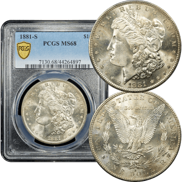 1881-S Morgan Dollar ($1) Composite Image