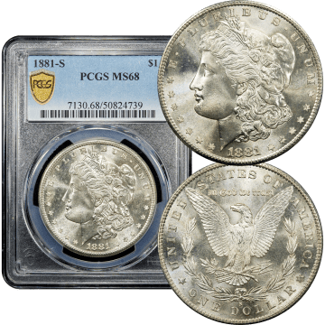 1881-S Morgan Dollar ($1) Composite Image