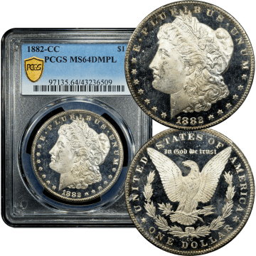 1882-CC Morgan Dollar ($1) Composite Image