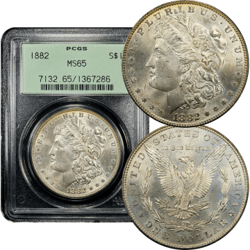 1882 Morgan Dollar ($1) OGH Composite Image