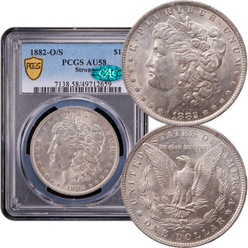 1882-O/S Morgan Dollar ($1) Strong Composite Image