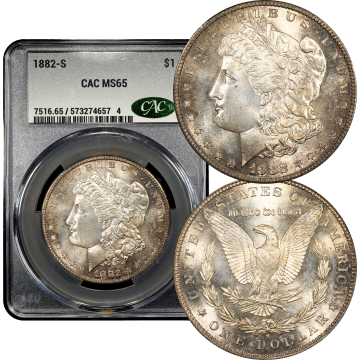 1882-S Morgan Dollar ($1) Composite Image