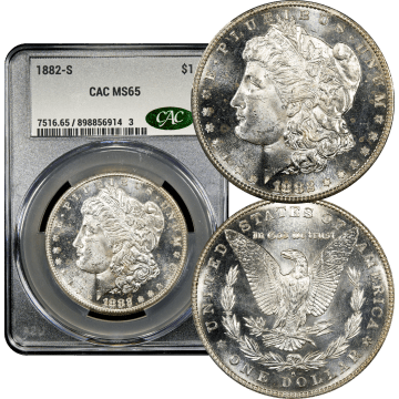 1882-S Morgan Dollar ($1) Composite Image