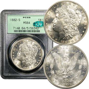 1882-S Morgan Dollar ($1) OGH Composite Image