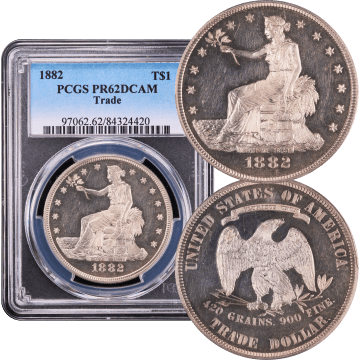 1882 Trade Dollar ($1) Composite Image