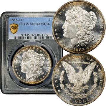 1883-CC Morgan Dollar ($1) Composite Image