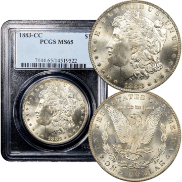 1883-CC Morgan Dollar Composite Image