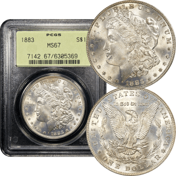 1883 Morgan Dollar ($1) OGH Composite Image