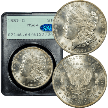 1883-O Morgan Dollar ($1) Rattler Composite Image