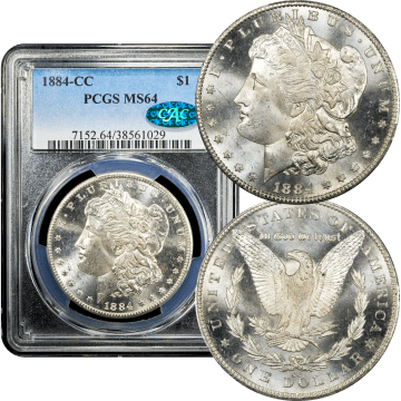 1884-CC Morgan Dollar ($1) Composite Image