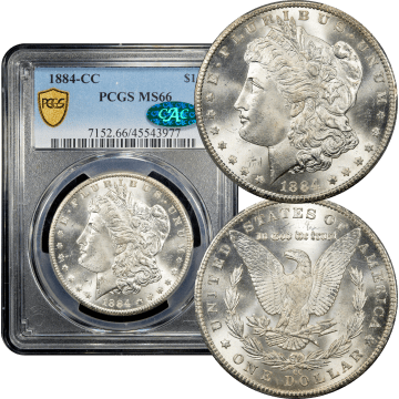 1884-CC Morgan Dollar ($1) Composite Image