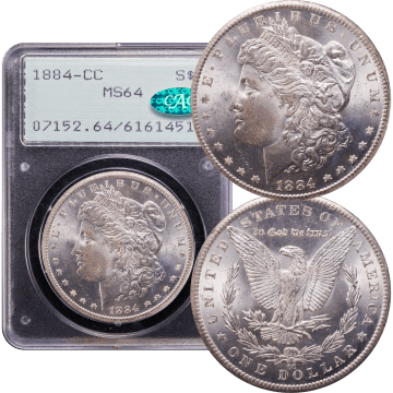 1884-CC Morgan Dollar ($1) Rattler Composite Image