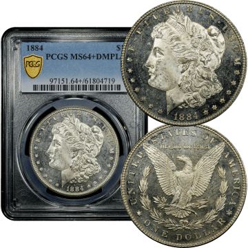 1884 Morgan Dollar ($1) Composite Image