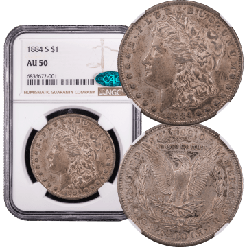 1884-S Morgan Dollar ($1) Composite Image