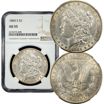 1884-S Morgan Dollar ($1) Composite Image