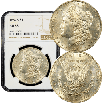 1884-S Morgan Dollar ($1) Composite Image