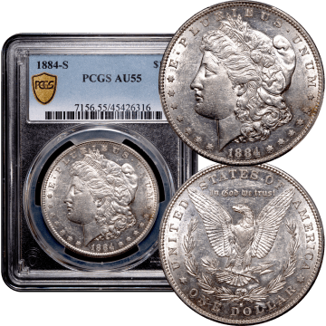 1884-S Morgan Dollar ($1) Composite Image