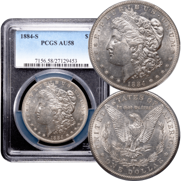 1884-S Morgan Dollar ($1) Composite Image
