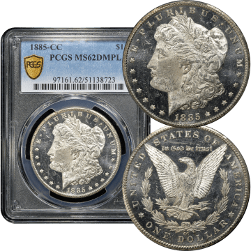 1885-CC Morgan Dollar ($1) Composite Image