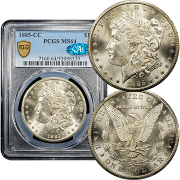 1885-CC Morgan Dollar ($1) Composite Image
