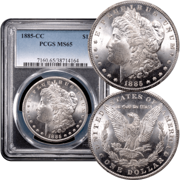 1885-CC Morgan Dollar ($1) Composite Image