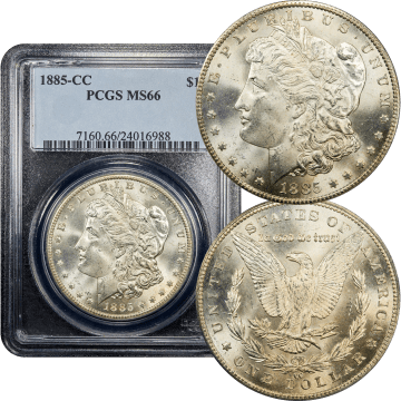 1885-CC Morgan Dollar ($1) Composite Image