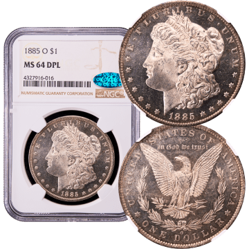 1885-O Morgan Dollar ($1) DMPL Composite Image