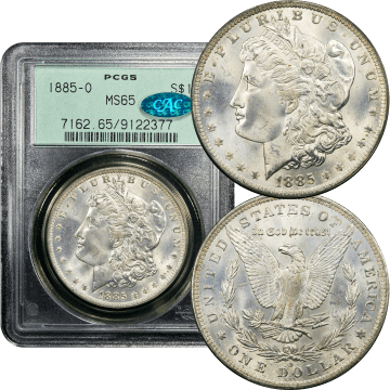 1885-O Morgan Dollar ($1) OGH Composite Image