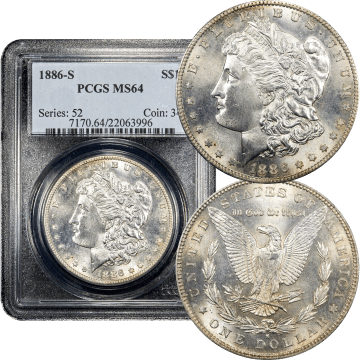 1886-S Morgan Dollar ($1) Composite Image