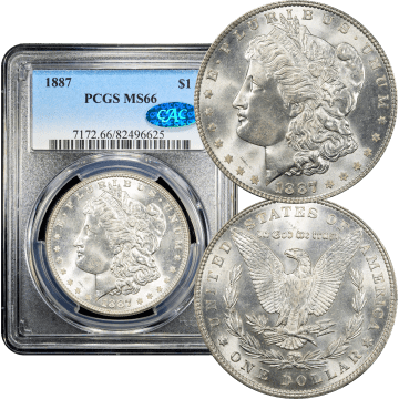 1887 Morgan Dollar ($1) Composite Image