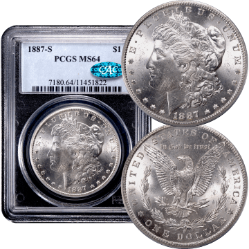 1887-S Morgan Dollar ($1) Composite Image