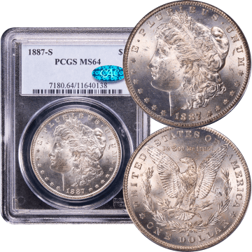 1887-S Morgan Dollar ($1) Composite Image