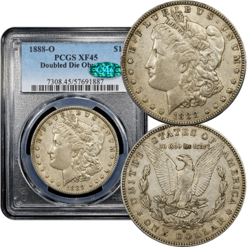 1888-O Morgan Dollar ($1) Doubled Die Obverse Composite Image