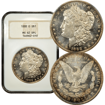 1888-O Morgan Dollar Composite Image