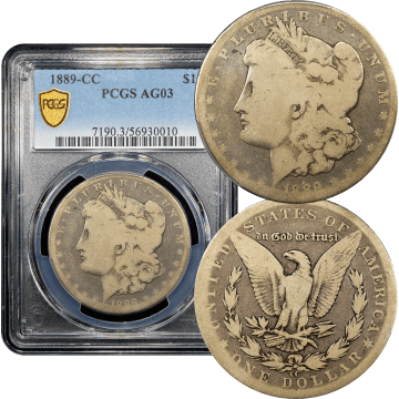 1889-CC Morgan Dollar ($1) Composite Image
