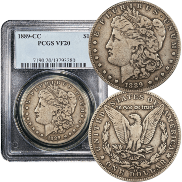 1889-CC Morgan Dollar ($1) Composite Image