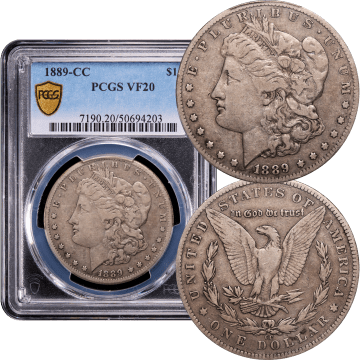 1889-CC Morgan Dollar ($1) Composite Image