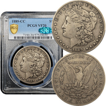 1889-CC Morgan Dollar ($1) Composite Image