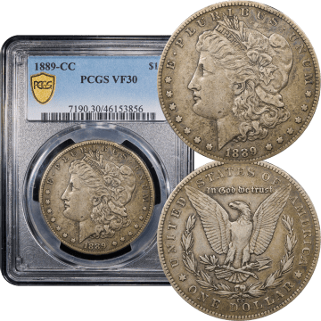 1889-CC Morgan Dollar ($1) Composite Image