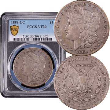 1889-CC Morgan Dollar ($1) Composite Image