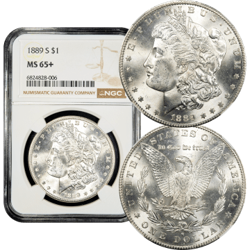 1889-S Morgan Dollar ($1) Composite Image