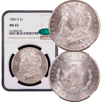 1889-S Morgan Dollar ($1) Composite Image