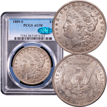 1889-S Morgan Dollar ($1) Composite Image