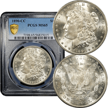 1890-CC Morgan Dollar ($1) Composite Image