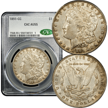1891-CC Morgan Dollar ($1) Composite Image